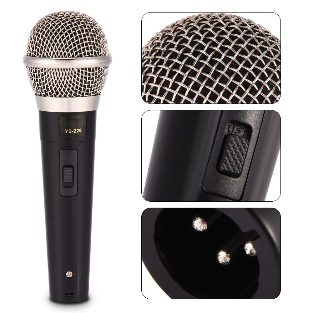 Serounder Serounder Wired Dynamic Microphone Professional Handheld Omni-Directional for Clear Voice Karaoke and Vocal Music Performance - View 5 of 9