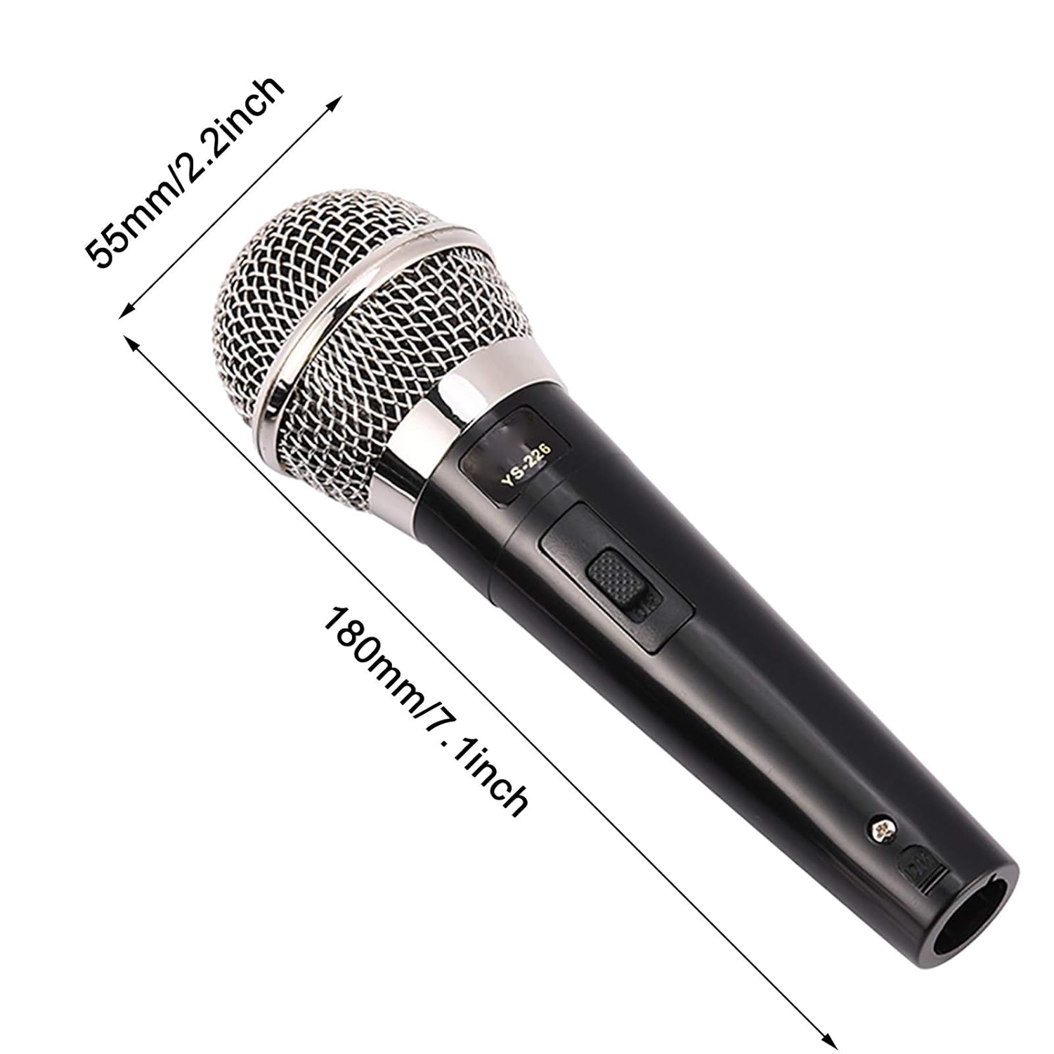 Serounder Serounder Wired Dynamic Microphone Professional Handheld Omni-Directional for Clear Voice Karaoke and Vocal Music Performance - View 6 of 9