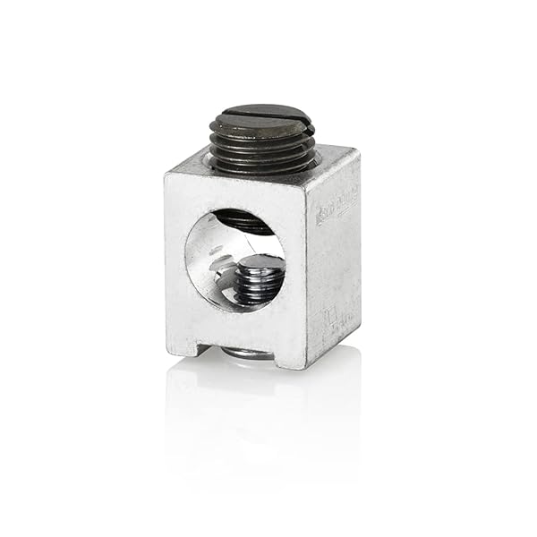 Leviton Leviton LLGND Circuit Breaker Ground Lug - 6-2/0 AWG, Gray | Durable & Reliable Electrical Connection