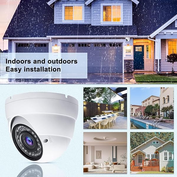 Anpviz Anpviz 1080P 4-in-1 Analog CCTV Camera with Varifocal Lens & IR-LEDs for Day & Night Security - View 7 of 7