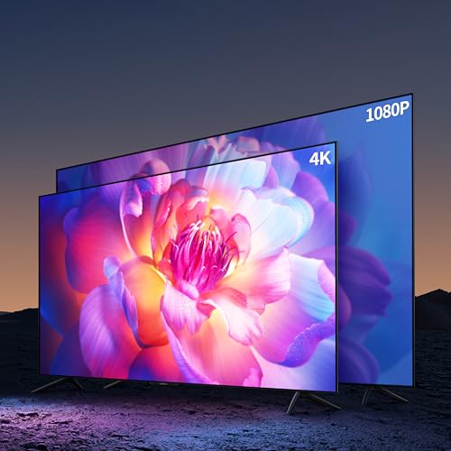 BlueAVS BlueAVS 15ft HDMI Fiber Optic Cable 4K 60Hz High Speed 18Gbps HDR10 HDCP2.2 ARC Black for Superior Video Quality - View 6 of 7