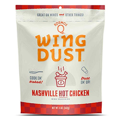 Kosmos Q Kosmos Q Nashville Hot Wing Dust - 5oz Dry BBQ Rub Spice for Flavorful Wings