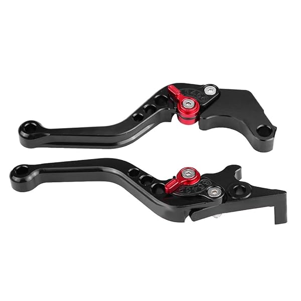 Aramox Aramox Short Brake & Clutch Lever for Honda Grom MSX125 (2013-2018) - Black Motorcycle Handle - View 2 of 7