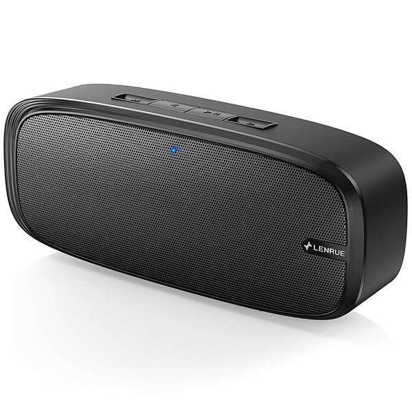 LENRUE LENRUE Bluetooth Speaker: Portable Wireless Sound with Rich Bass & 12-Hour Playtime for iPhone & Samsung - View 2 of 8