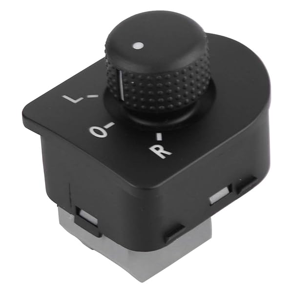 Aramox Buy Aramox Power Mirror Switch for Golf & Beetle 98-06 | Side Mirror Control Knob 1J1959565A