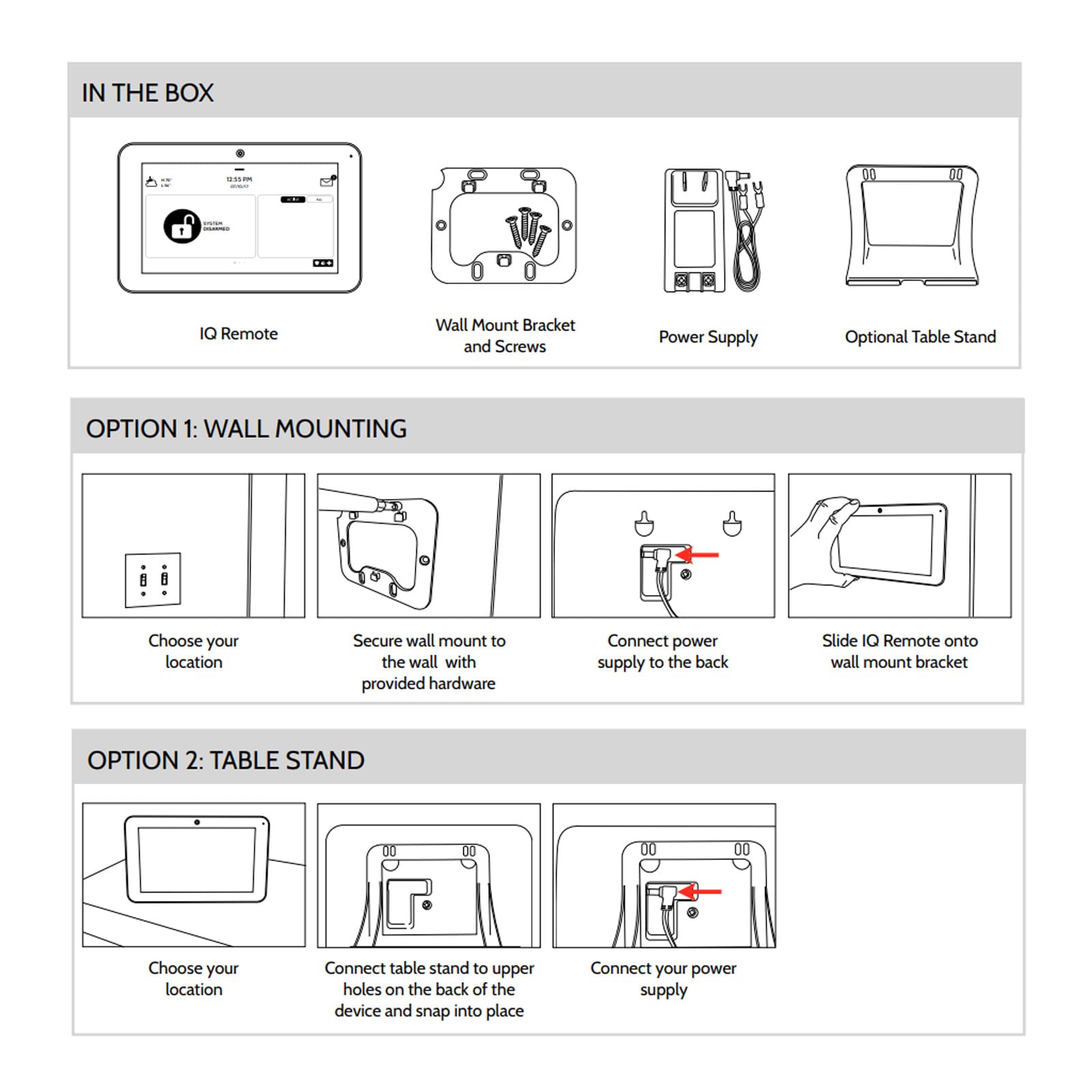 Qolsys QW9104-840 IQ Remote Smart Home Control Device for Enhanced Security and Convenience - View 3 of 3