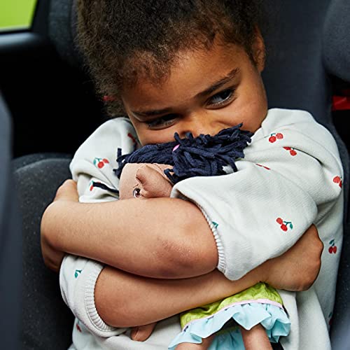 HABA HABA Cari 12 Inch Black Baby Doll with Pigtails Embroidered Face Removable Dress Machine Washable for Ages 18 Months and Up - View 4 of 9