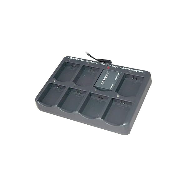 EARTEC Eartec UL5S Ultralite-HD: 5-Person Wireless Intercom Headset System with 1000ft Range - Single Ear Communication Solution - View 2 of 3