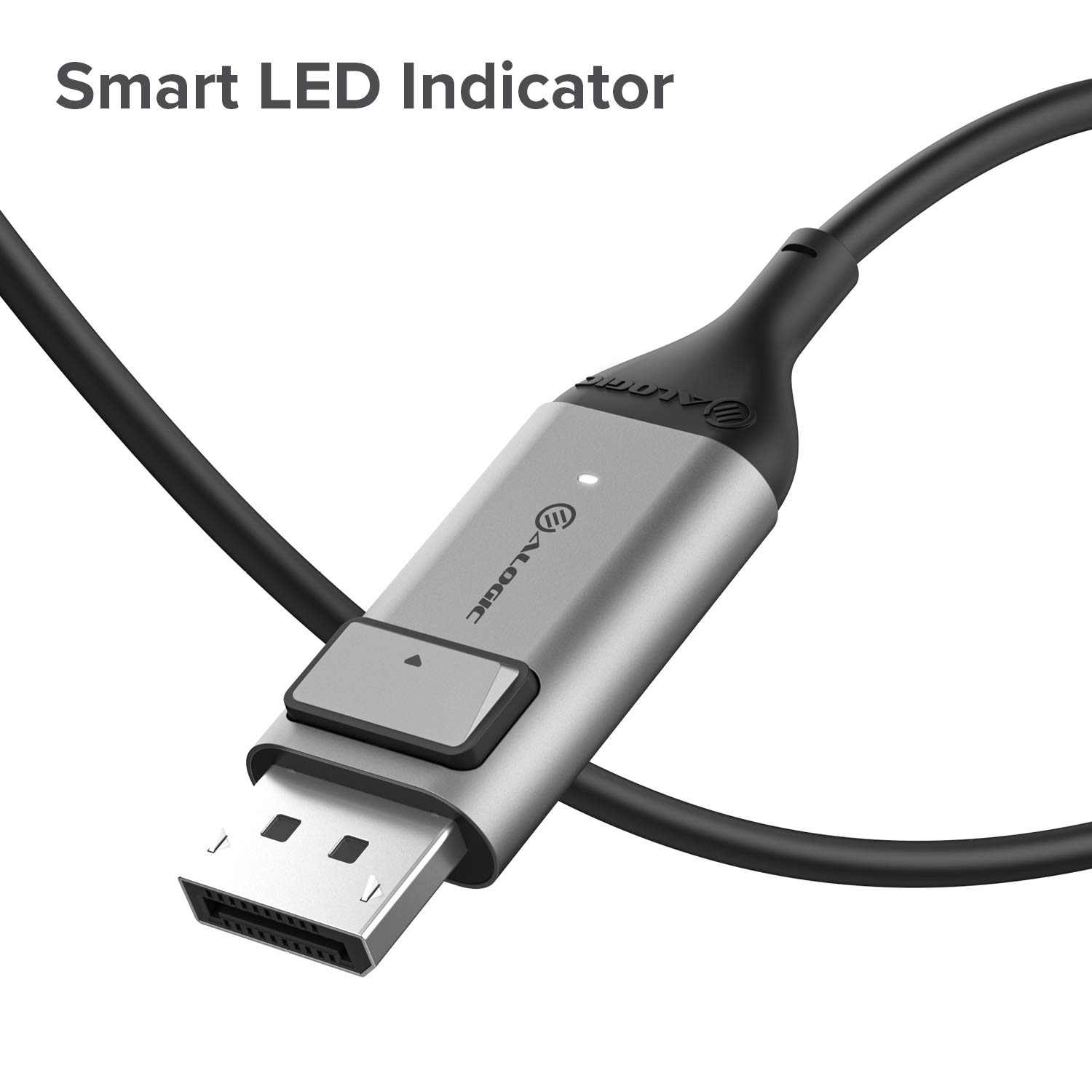 ALOGIC ALOGIC USB C to DisplayPort Cable 6ft for Home Office 4K 60Hz Thunderbolt 3 Compatible for MacBook Pro Air iPad Pro XPS and More - View 6 of 7