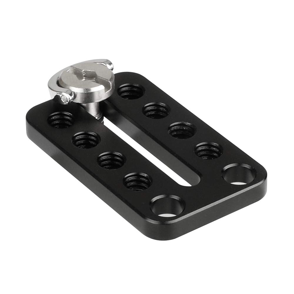 CAMVATE CAMVATE Universal Top Cheese Plate for Camera Monitor Cage Rig 2061 Best Accessory for Filmmaking and Photography - View 2 of 8