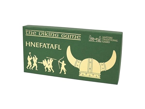 Masters Traditional Games Hnefatafl Board Game Viking Chess Set Masters Edition with Cloth Board and Detailed Resin Pieces Two Player Strategy Game - View 4 of 7
