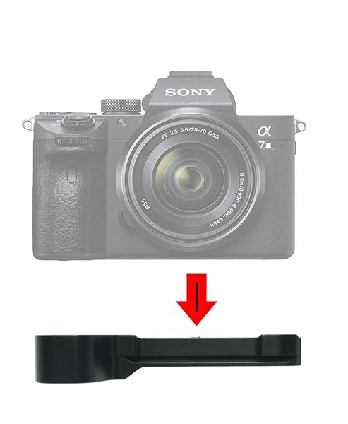 HITHUT Buy HITHUT Metal Hand Grip QR Plate for Sony A7III, A7RIII, A9 - Arca Swiss Compatible - View 8 of 8