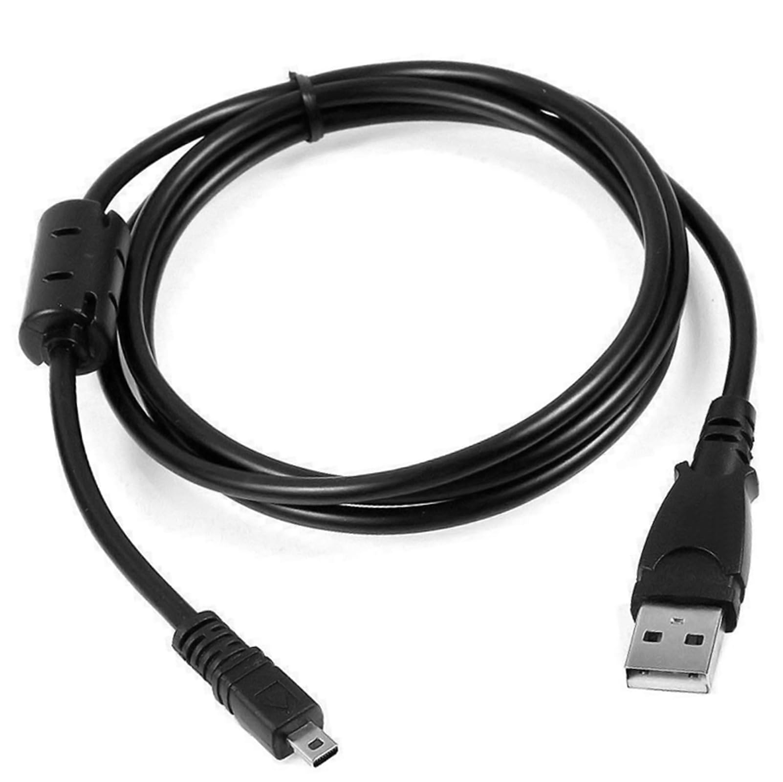 AlyKets High-Speed AlyKets USB Camera Transfer Cable for Nikon Coolpix & DSLR Models - UC-E6, UC-E23, UC-E17 Replacement