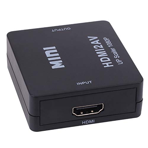 Yeworth Yeworth 1080P HDMI to RCA HD Video Converter Mini Adapter for PC PS3 DVD Supports PAL NTSC with USB Charging Cable - View 7 of 8