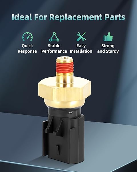 SCITOO SCITOO Oil Pressure Sensor Switch for Jeep Dodge Ram Chrysler Cherokee Wrangler Challenger Charger Durango Caravan Viper 1500 2500 3500 - View 2 of 8