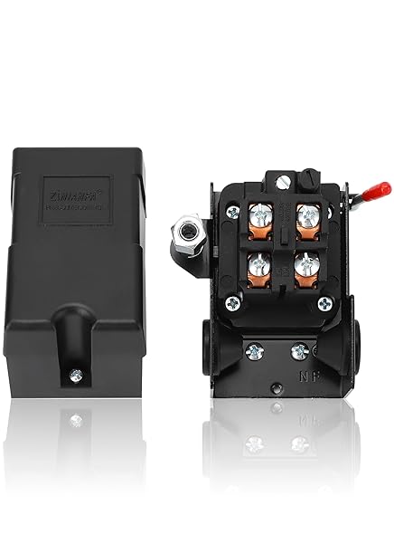 Jectse Heavy Duty 95-125 PSI Air Compressor Pressure Switch 240V 26A - Universal Control Valve Replacement