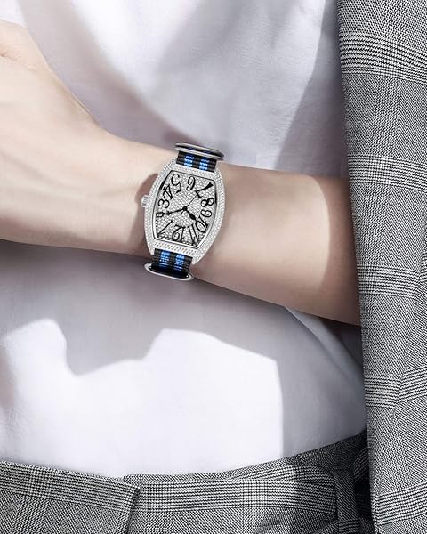 BINLUN BINLUN Premium Nylon Watch Strap Thick Multicolor Bands for Men Women 18mm to 24mm with Heavy Duty Stainless Steel Buckle - View 4 of 7