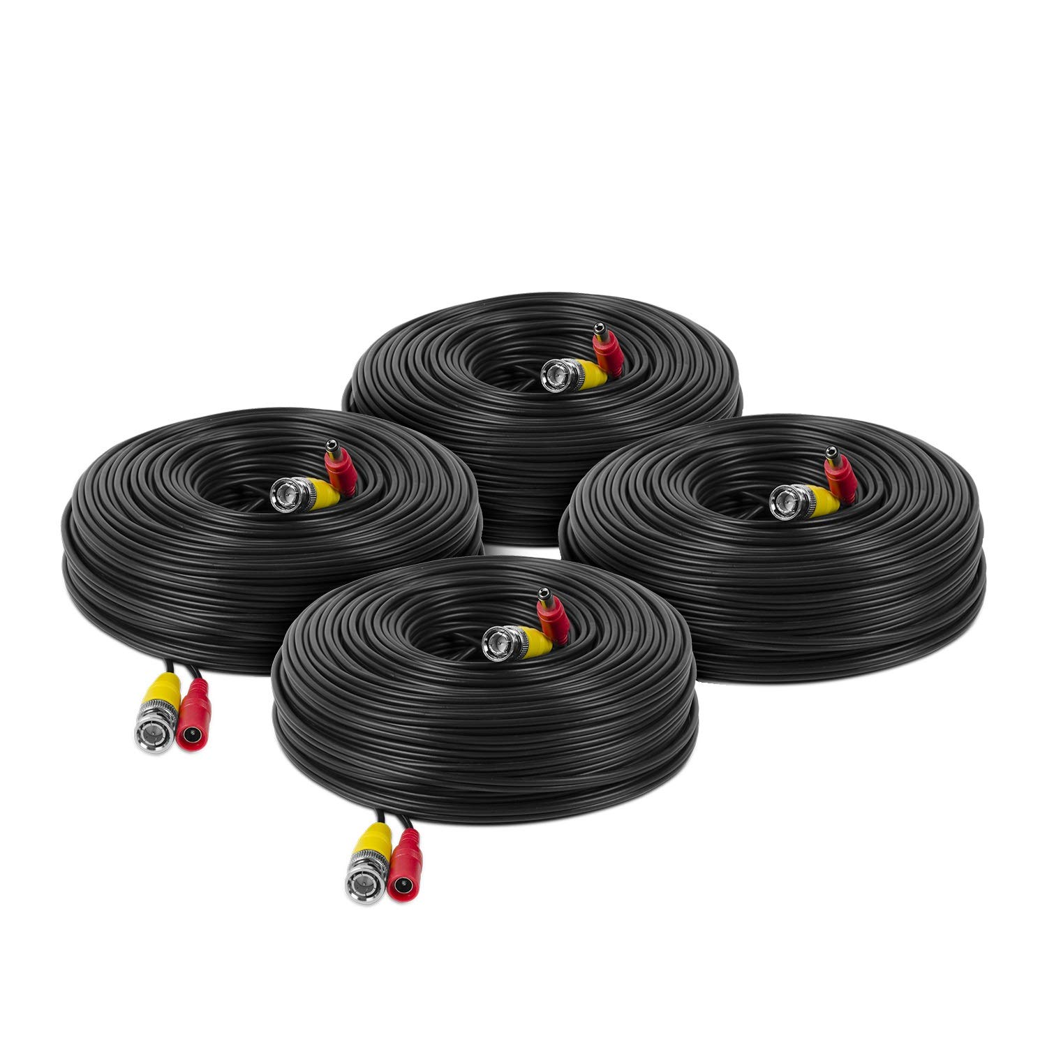 Amcrest Amcrest 4 Pack 150FT 4K Security Camera Cable All in One Video and Power for HDCVI HDTVI Analog DVR - View 5 of 8