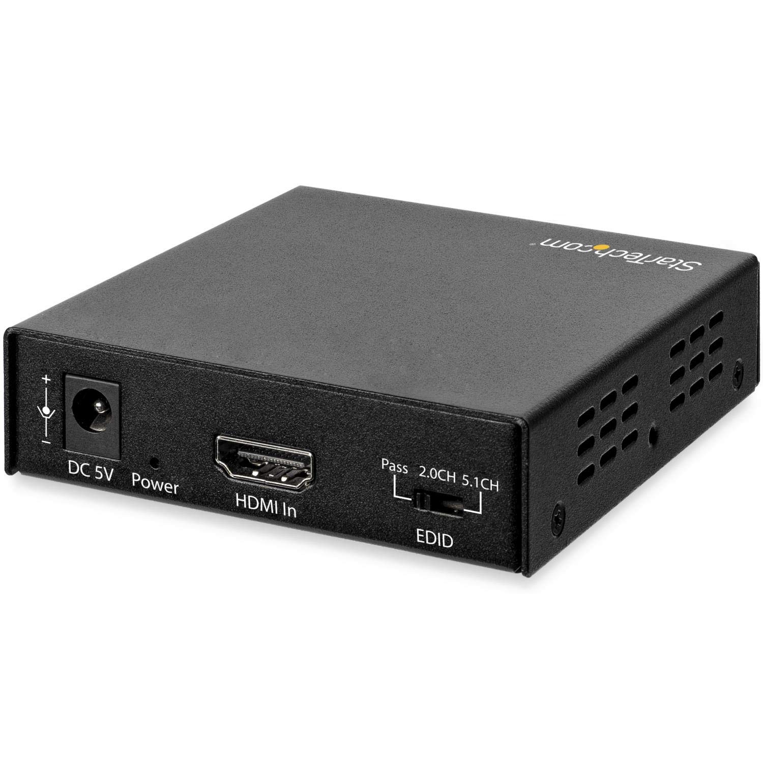 HDMI Audio Extractor 4K 60Hz De-embedder with HDR Toslink Optical and Dual RCA Audio Outputs - View 2 of 5