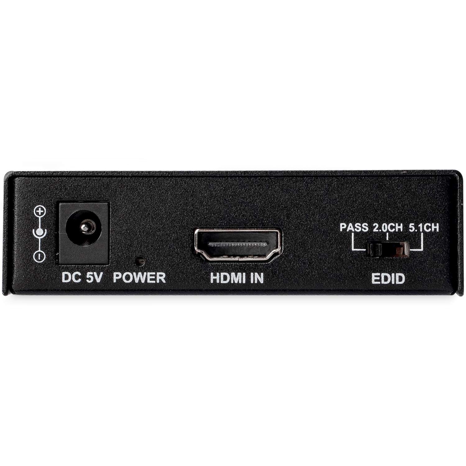 HDMI Audio Extractor 4K 60Hz De-embedder with HDR Toslink Optical and Dual RCA Audio Outputs - View 3 of 5