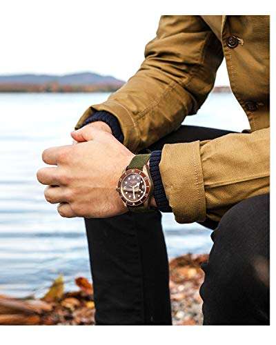 BINLUN BINLUN Premium Nylon Watch Strap - Heavy Duty Multicolor Bands for Men & Women (18mm-24mm) with Stainless Steel Buckle - View 5 of 9