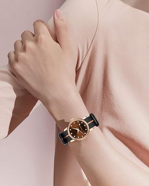 BINLUN BINLUN Thick Nylon Replacement Watch Strap for Men 18mm 20mm 22mm 24mm Military Heavy Duty with Silver Black Stainless Steel Buckle - View 4 of 7