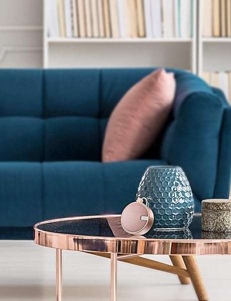 INSMY INSMY C12 Waterproof Bluetooth Speaker: Portable, Loud & Clear Sound for Outdoor Adventures - Perfect Gift in Cashmere Pink - View 10 of 10