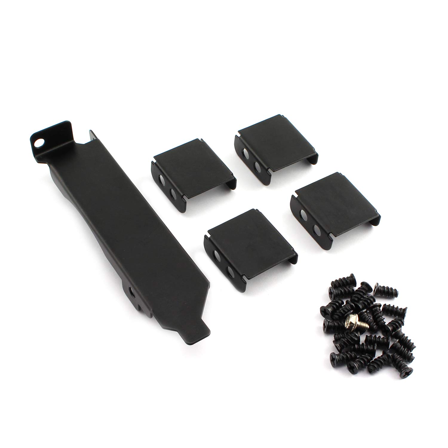 Maxmoral 3 Slots Fan Mount Rack PCI Slot Bracket for Video Card DIY Support 8cm 9cm Fan Computer Radiator Holder