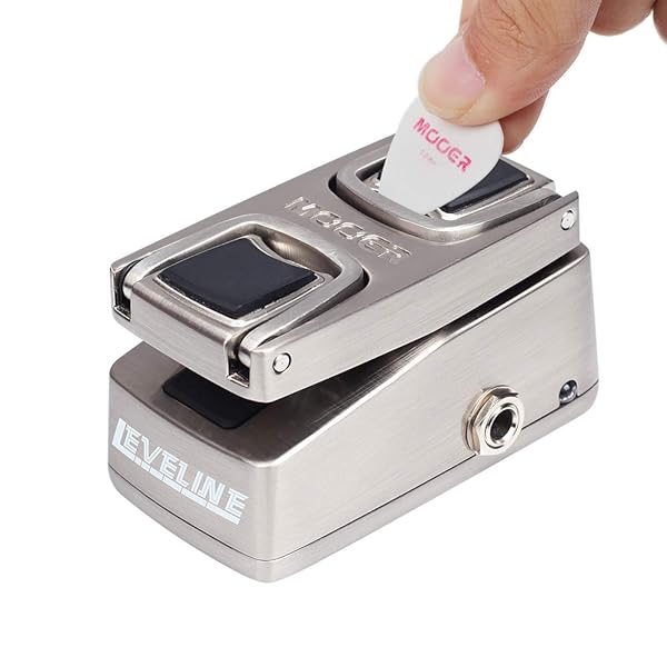 MOOER MOOER Leveline Guitar Volume Pedal for Precise Sound Control and Enhanced Performance - View 4 of 5