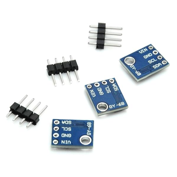 Gikfun Gikfun GY-68 BMP180 Barometric Pressure Temperature Sensor Module for Arduino Pack of 3 EK1214x3 - View 4 of 7