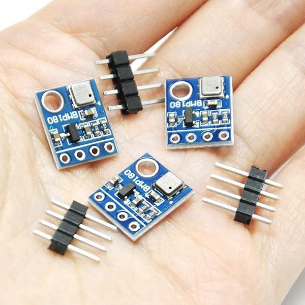 Gikfun Gikfun GY-68 BMP180 Barometric Pressure Temperature Sensor Module for Arduino Pack of 3 EK1214x3 - View 6 of 7