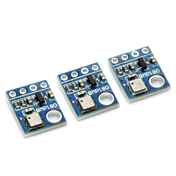 Gikfun Gikfun GY-68 BMP180 Barometric Pressure Temperature Sensor Module for Arduino Pack of 3 EK1214x3 - View 7 of 7