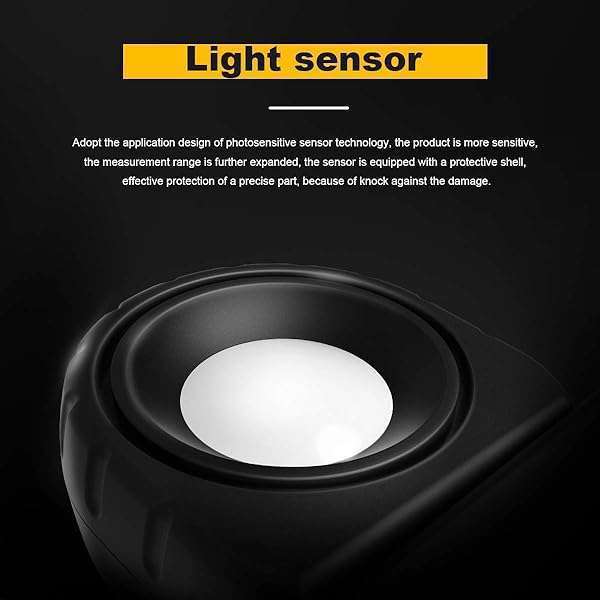 AOPUTTRIVER AP-881E Light Meter: Accurate Lux & FC Measurement for LED Grow Lights - 0.01 to 300,000 Lux, MAX/MIN, Data Hold, Rotated Sensor - View 7 of 8