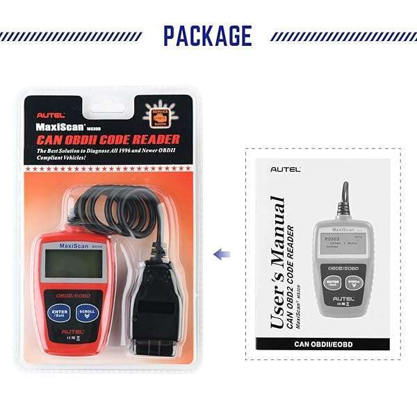 Autel Autel MS309 OBD2 Scanner: Universal Car Engine Fault Code Reader & Check Engine Light Tool - View 11 of 11