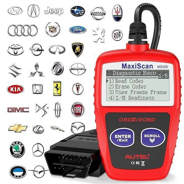 Autel Autel MS309 OBD2 Scanner: Universal Car Engine Fault Code Reader & Check Engine Light Tool - View 3 of 11