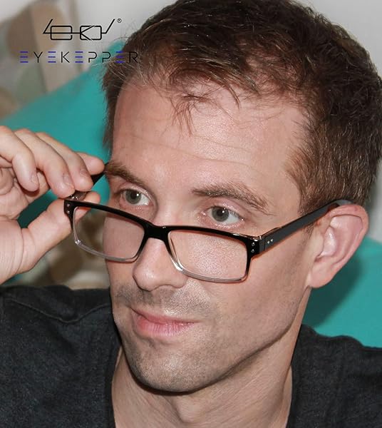 Eyekepper Eyekepper 5 Pack Reading Glasses for Men Classic Cheater Sunglasses with Spring Hinges +2.50 Strength - View 3 of 7