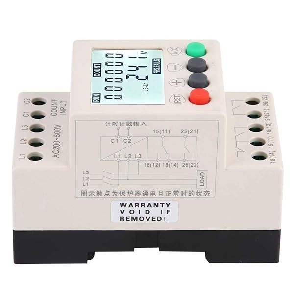 YWBL-WH JVR800-2 3 Phase Voltage Monitoring Relay: Reliable Under/Over Voltage Protection - View 7 of 10