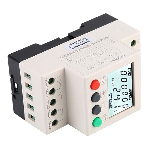 YWBL-WH JVR800-2 3 Phase Voltage Monitoring Relay: Reliable Under/Over Voltage Protection - View 8 of 10