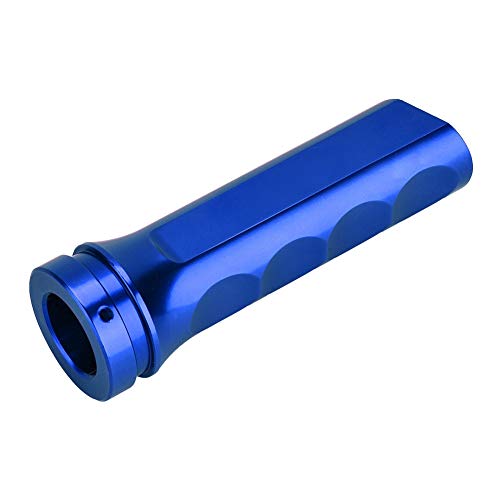 Aramox Universal Aluminum HandBrake Cover - Blue Car Accessory for Enhanced Grip & Style - View 8 of 11