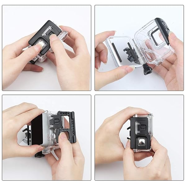 FiTSTILL FitStill 148FT Waterproof Case for GoPro Hero 7 White & Silver - Underwater Dive Shell & Mount Accessories - View 7 of 7