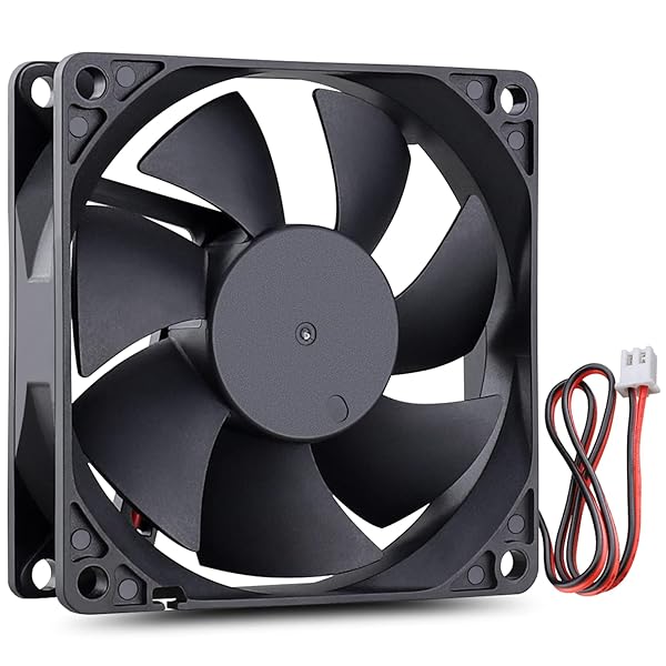 GDSTIME GDSTIME 80mm x 20mm 24V DC Brushless Cooling Fan for Efficient Heat Dissipation