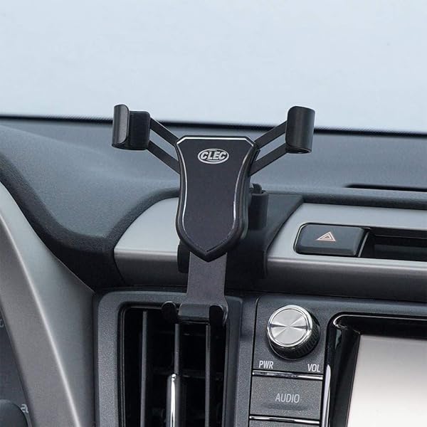 BEHAVE BEHAVE Phone Holder for Toyota RAV4 2013-2018 Adjustable Car Mount for iPhone 8 X and 5.5 to 6 inch Smartphones
