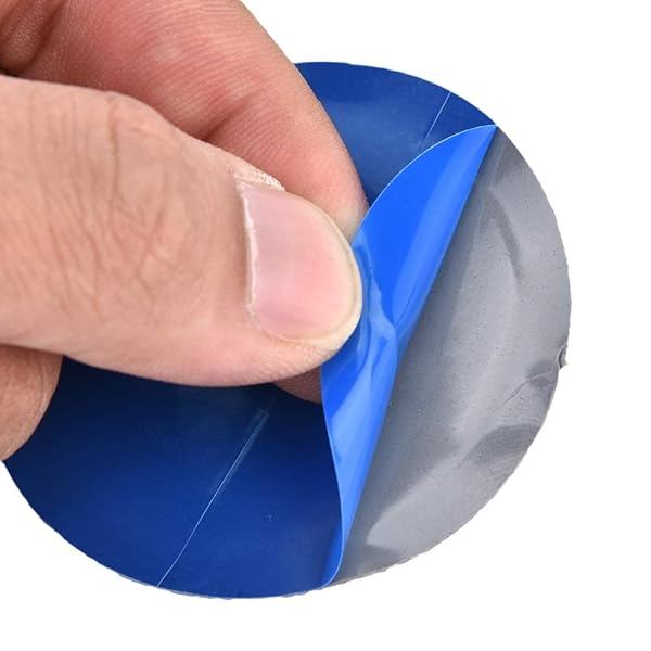 Aramox 80Pcs Tire Repair Patch - 58mm Round Rubber Tubeless Puncture Fix for Fast Cold Repairs - View 5 of 10