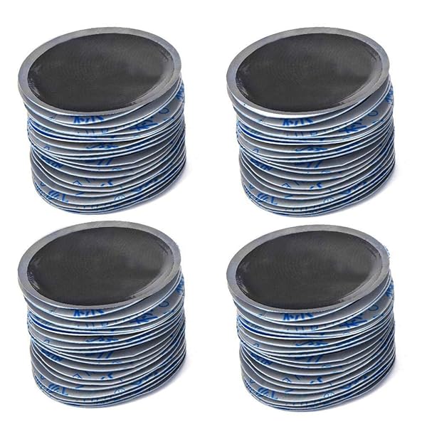 Aramox 80Pcs Tire Repair Patch - 58mm Round Rubber Tubeless Puncture Fix for Fast Cold Repairs - View 6 of 10