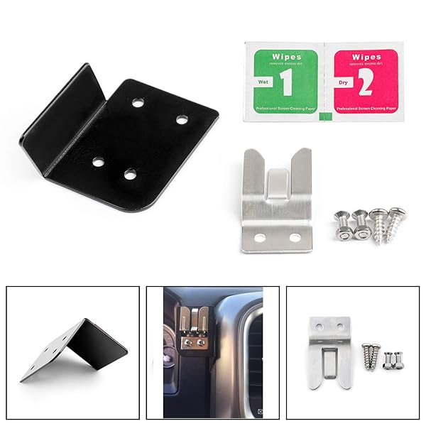 MAD HORNETS Mad Hornets CB Radio MIC Holding Bracket Mount for R-a-m 1500 2500 2009 to 2016 75WXST Durable and Easy to Install - View 2 of 9