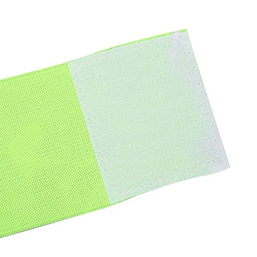 VGEBY VGEBY Youth Captain Armband Nylon Elastic Football Sleeve Strap Green Soccer Arm Band for Team Captains - View 11 of 11