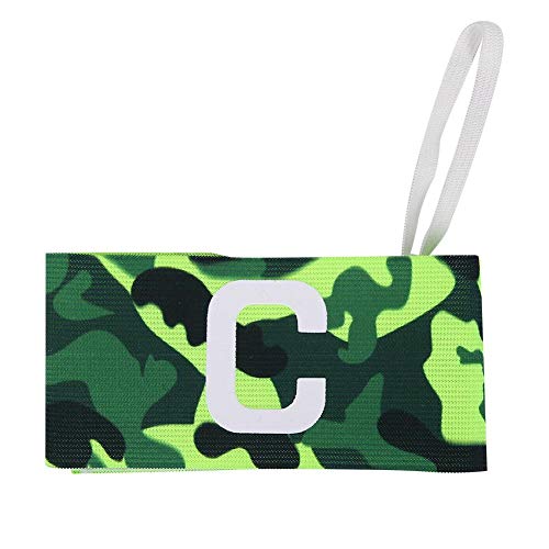 VGEBY VGEBY Youth Captain Armband Nylon Elastic Football Sleeve Strap Green Soccer Arm Band for Team Captains - View 3 of 11