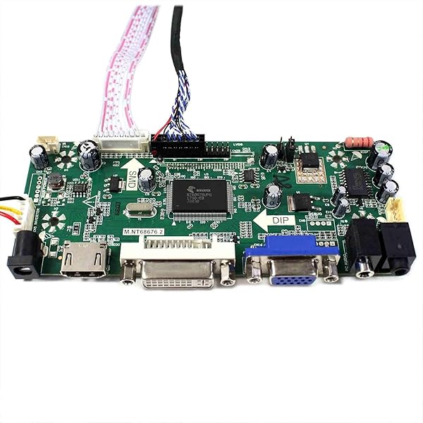 VSDISPLAY "VSDISPLAY 14.9" LCD Screen LTA149B780F with HDMI DVI VGA for DIY Cabinets & Car Gauge Clusters" - View 7 of 9