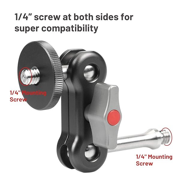 SUNWAYFOTO "Buy SUNWAYFOTO GA-01 Magic Arm Mount - 1/4" Thread for LCD Monitors & LED Lights" - View 5 of 10