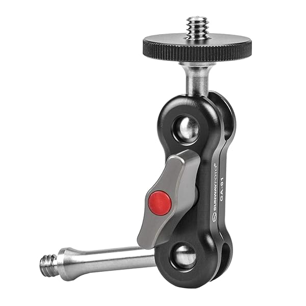 SUNWAYFOTO "Buy SUNWAYFOTO GA-01 Magic Arm Mount - 1/4" Thread for LCD Monitors & LED Lights" - View 2 of 10